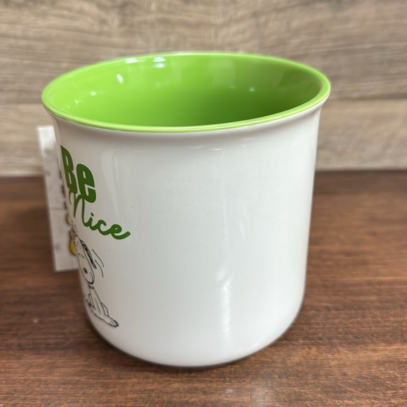 Super Cute Peanuts Lucy & Snoopy Be Nice Ceramic Mug - NEW - Picture 3 of 4